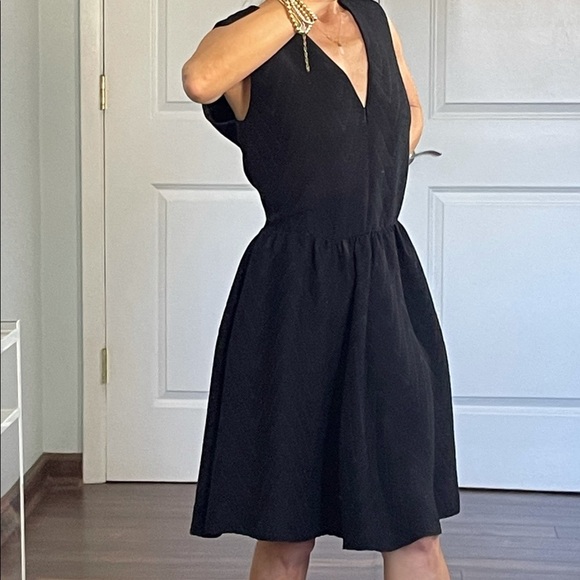 Maje Radiale Chevron Dress size 3 - Picture 2 of 10